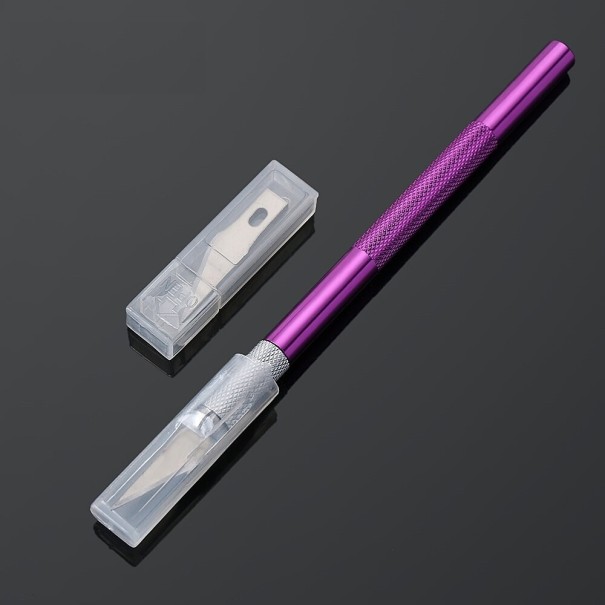 Cuchillo para modelar morado Cuchillo para modelar morado