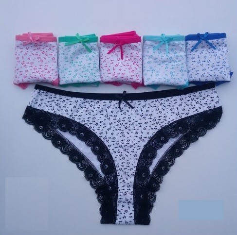 Cuecas Femininas 5 pcs J516 M 5