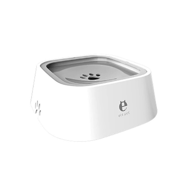 Cuenco de agua para perros y gatos gris