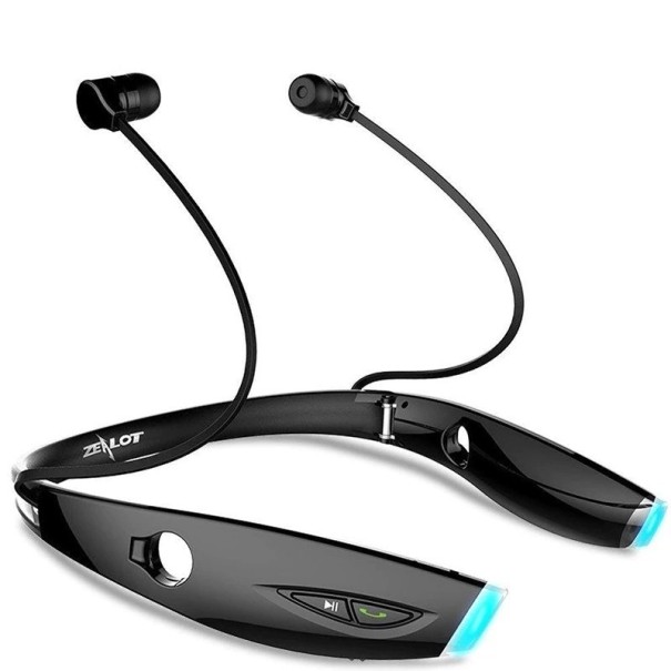 Cuffie Bluetooth da collo K1953 nero