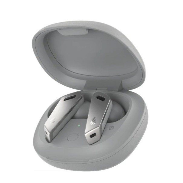 Cuffie wireless in-ear con custodia di ricarica Bluetooth 5.0 Suono surround Microfono per chiamate Controllo musica Ricarica rapida Portata 10 grigio