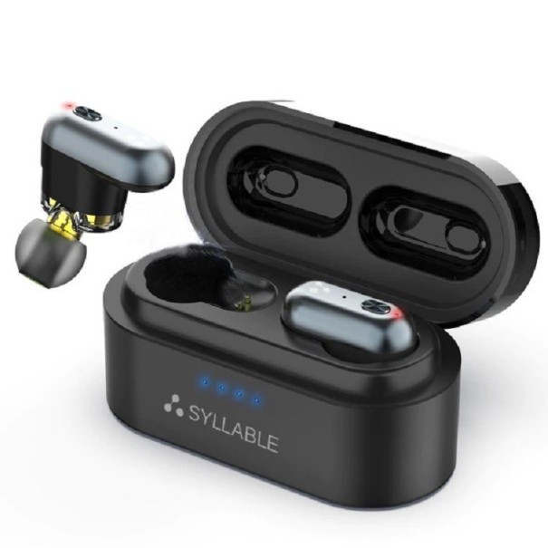 Cuffie wireless intrauricolari con custodia di ricarica 500 mAh Bluetooth 5.0 Portata 10 m Controllo della musica e delle chiamate Autonomia circa 10 1