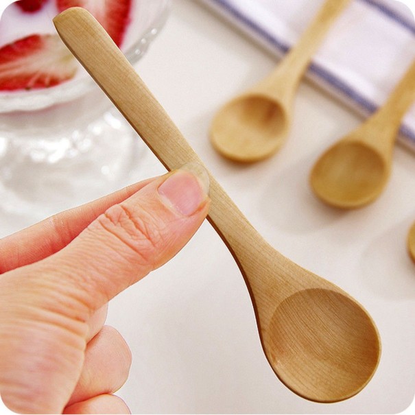 Cuillère en bois 4 pcs 1