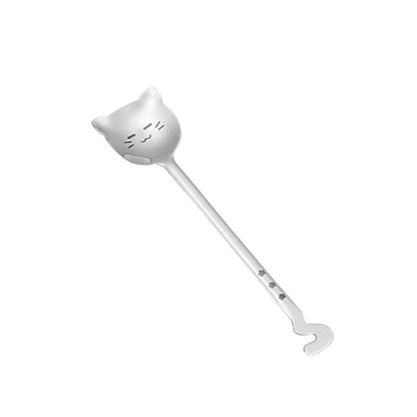 Cuillère en forme de mignonne petite chatte 16 x 1,5 cm 2
