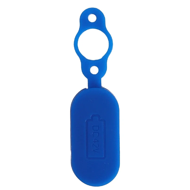 Culoare universală din silicon împotriva prafului pentru portul de încărcare 5,7 x 1,6 cm pentru Xiaomi M365 Kickscooter Pro 1S Pro 2 Scuter albastru