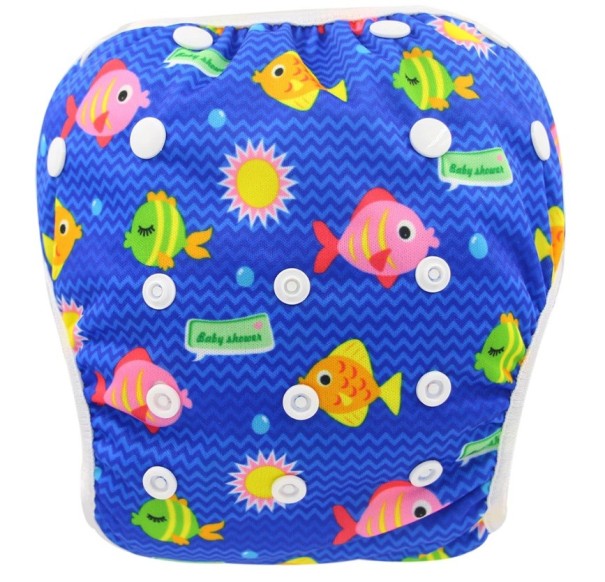 Culottes absorbantes pour enfants avec des poissons 2