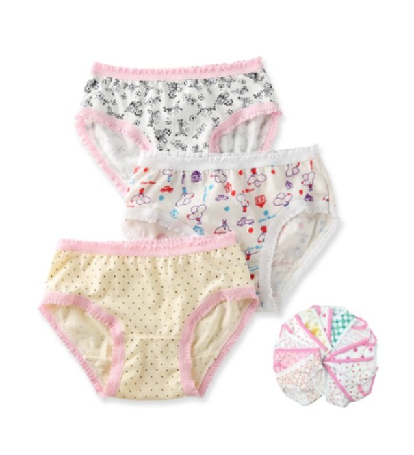 Culottes en coton pour filles - 12 pcs 4