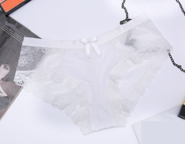 Culottes en dentelle pour femmes Paula blanc XXL