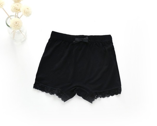 Culottes pour filles avec jambes noir 5