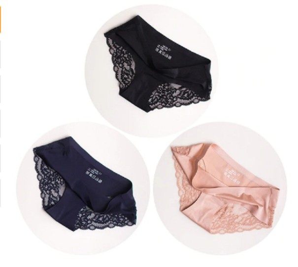 Culottes sexy en dentelle pour femmes - 3 pièces M 11