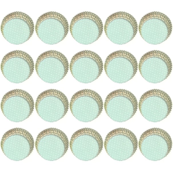 Cups à muffins colorés 100 pcs 10