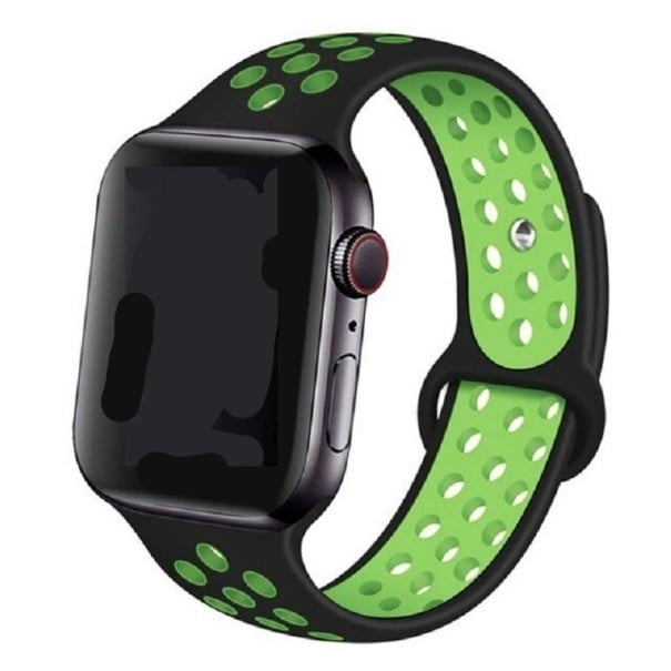 Curea din silicon pentru Apple Watch 38mm / 40mm / 41mm SM T874 verde deschis