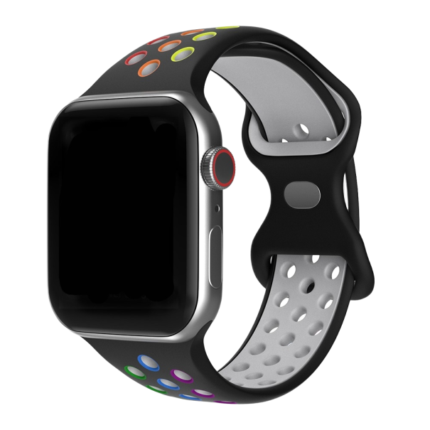 Curea din silicon pentru Apple Watch 42 mm / 44 mm / 45 mm ML multicolor