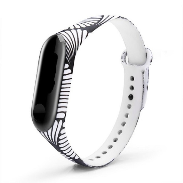 Curea din silicon pentru Xiaomi Mi Band 3/4 cu motiv T850 5