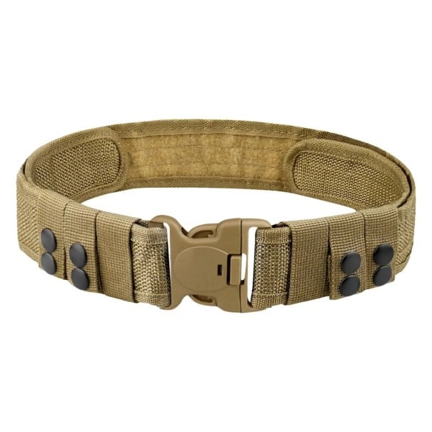 Curea tactică din nailon pentru bărbați, cu lățime de 130 x 5,5 cm, centură militară pentru exterior și sport, curea durabilă reglabilă kaki