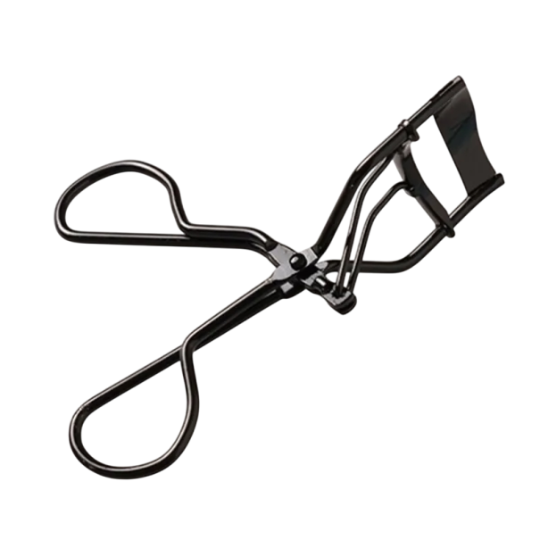 Curling de pestanas em aço inoxidável Ferramenta cosmética para maquilhagem Alicate de aço para realçar pestanas Ferramenta profissional preto