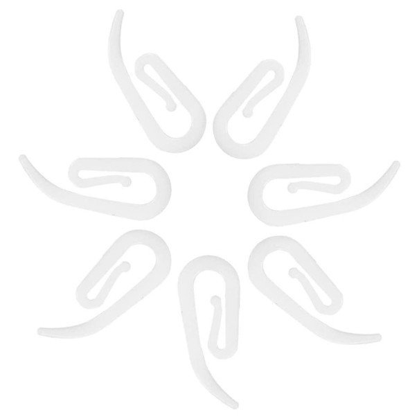 Curtain Hooks 100 Pcs 1