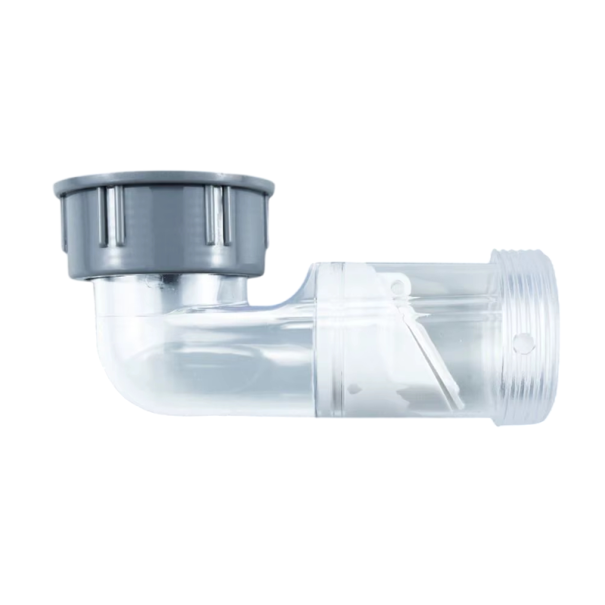 Curved Sink Waste Pipe, Odour-Proof, Quick Drain, Connector Set, Suitable for Kitchen, Bathroom and Sink 1