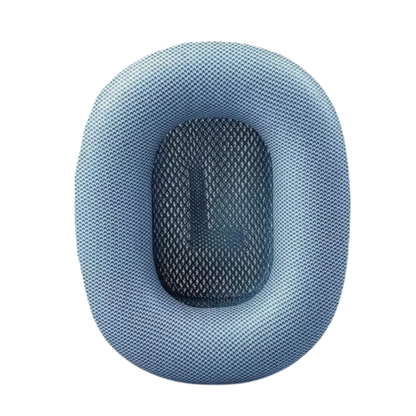 Cuscinetti a rete per AirPods Max Cuscinetti di ricambio con attrazione magnetica per cuffie Maggiore comfort e isolamento acustico blu