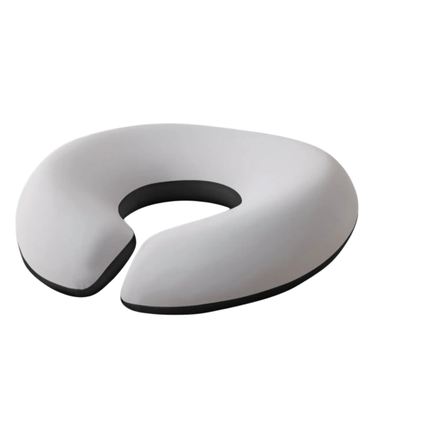 Cuscino per il viso in schiuma memory Supporto ergonomico per la testa Cuscino da massaggio Cuscino da relax Progettazione traspirante Comodo Riposo 29x28 cm 1