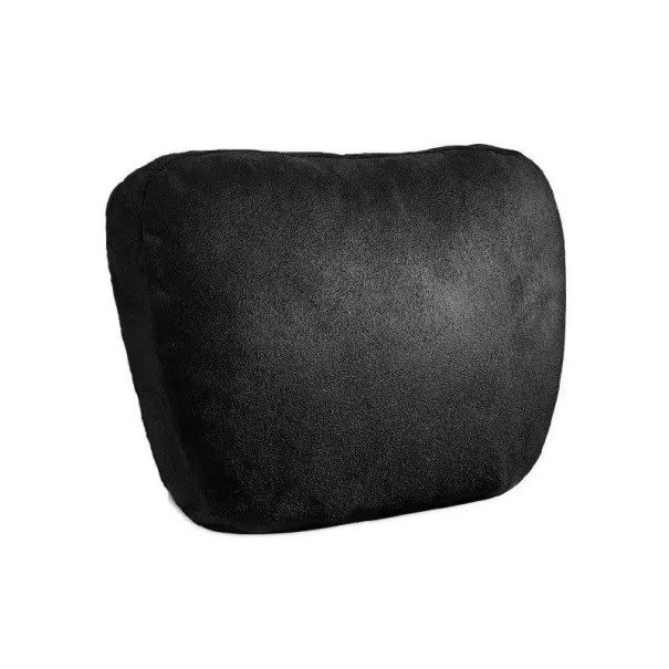 Cuscino per la testa ergonomico per auto 28 × 22 × 10 × 22 cm supporto universale per la testa accessorio per seggiolino auto nero