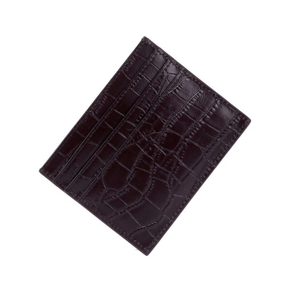 Custodia da viaggio in pelle T983 marrone scuro