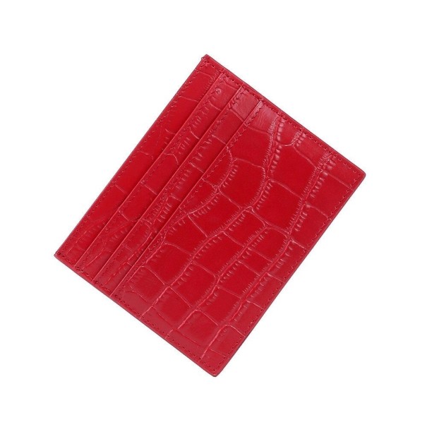 Custodia da viaggio in pelle T983 rosso