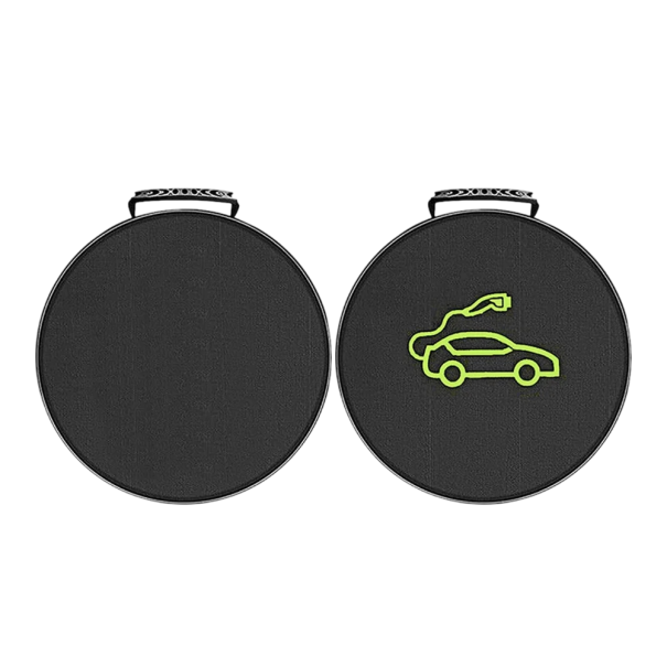 Custodia impermeabile e ignifuga da 36,5 cm per cavi di ricarica per veicoli elettrici Borsa di stoccaggio per caricabatterie per auto con supporto 1