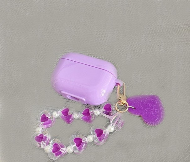 Custodia per il case degli Apple Airpods K2287 viola chiaro 2