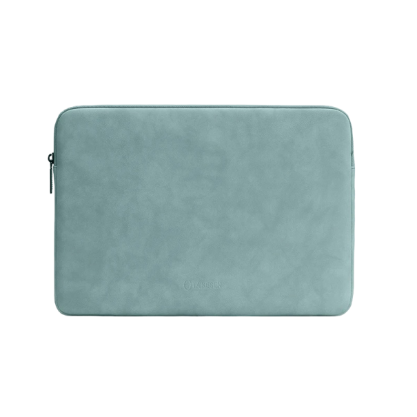 Custodia per notebook per MacBook, HP, Dell 15,6 - 16 pollici, 39 x 26 x 2 cm verde chiaro