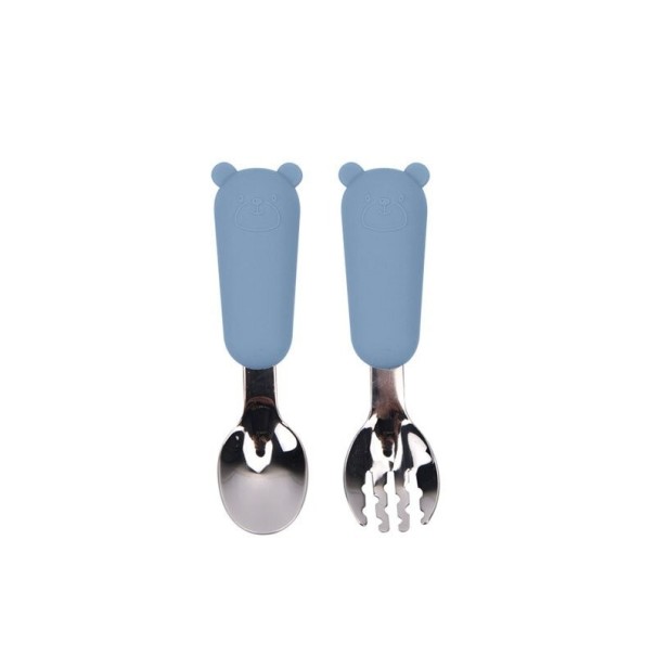 Cute Cutlery for Children blue