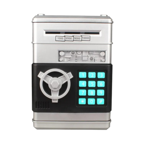 Cutie de bani electrică - Trezor argint