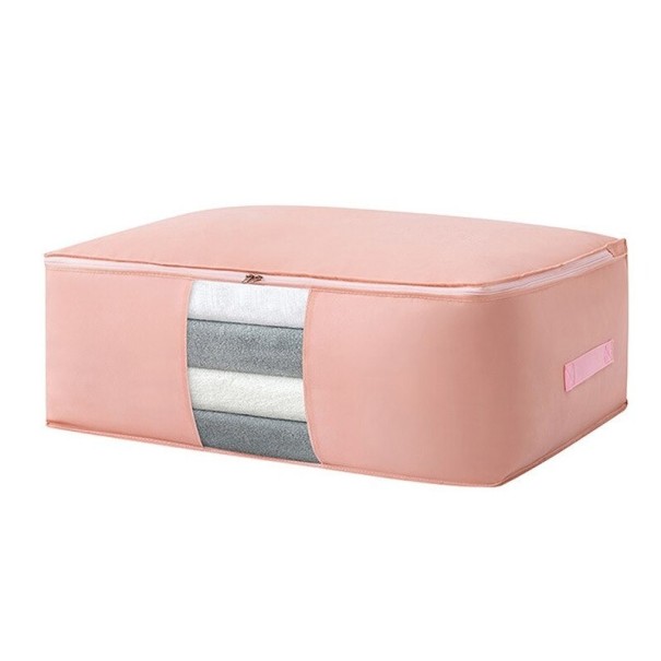 Cutie pentru depozitare rufe C680 roz deschis L