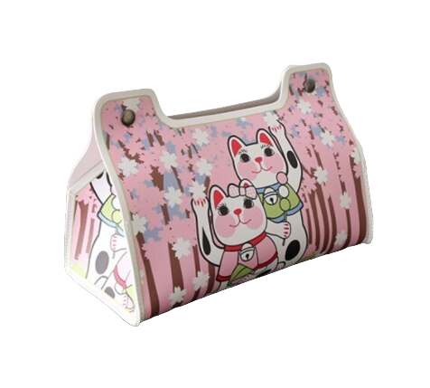 Cutie pentru servetele de hartie cu motiv de pisica 3