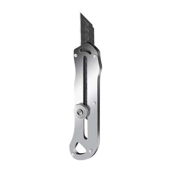 Cuțit profesional de tapet din oțel, cuțit de tăiat hârtie metalică, cuțit utilitar puternic, cuțit de artă ascuțit argint