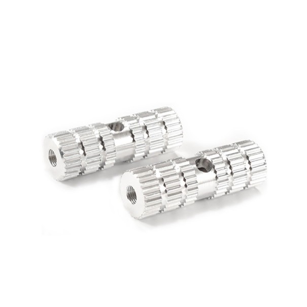Cykelfotstöd P3689 silver