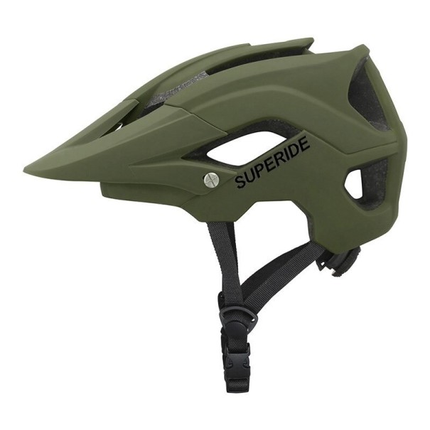 Cykelhjälm 56 - 62 cm armégrön