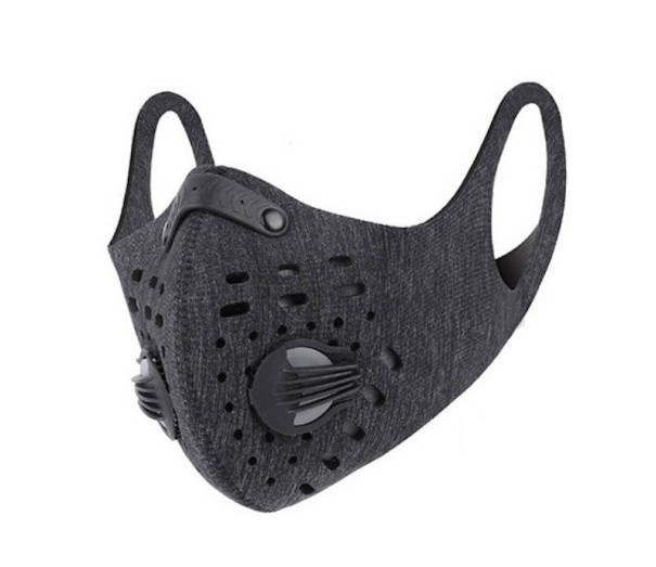 Cykelmask A3170 mörkgrå