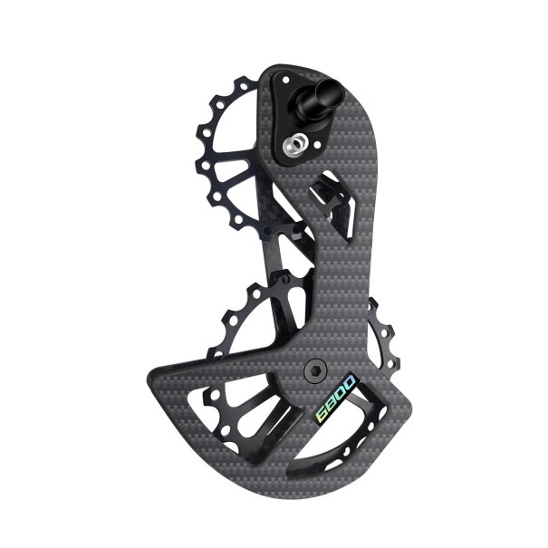 Cykelns bakväxlar UT 6800 Carbon, 11-växlad, för modeller 6800, 6870, 9000, 9070, kolfiber, säkerställer smidig växling 1