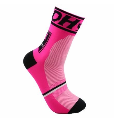 Cykelstrømper rosa