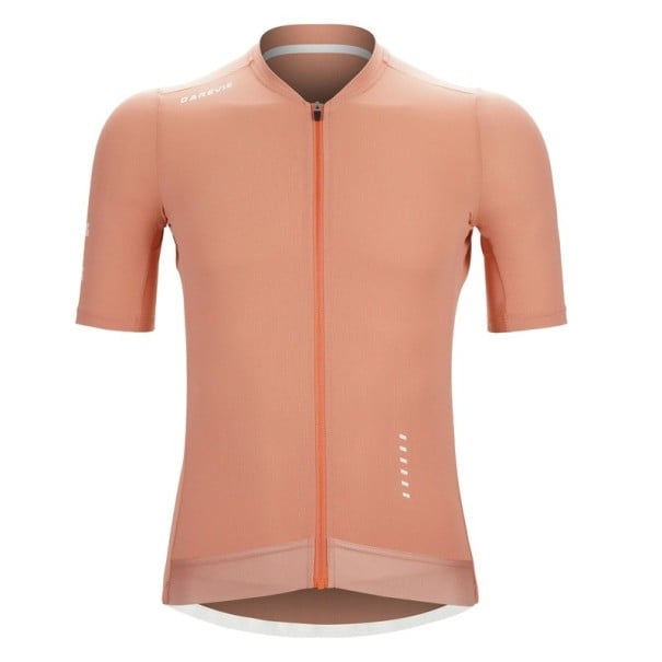 Cyklistický športový dres s krátkym rukávom na zips so 3 zadnými vreckami pre cyklistiku, šport a vonkajšie aktivity unisex ružová L