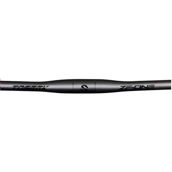 Cyklistiska raka styren utan lyft 580 mm kolfiber matt svart 31,8 mm med diameter 22,2 mm för cyklar 1