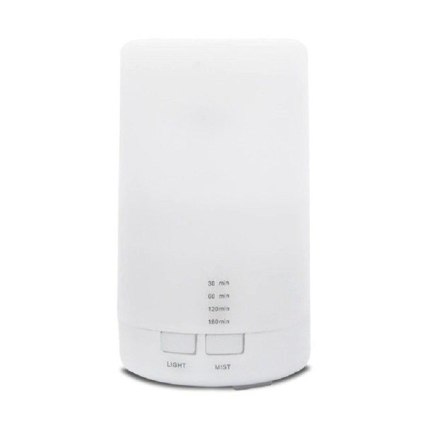 Cylindrical Aroma Diffuser for Room Fragrance Backlighting Timer up to 180 Minutes 125 ml Capacity Powered via USB Dimensions 13 x 7.5 cm 1