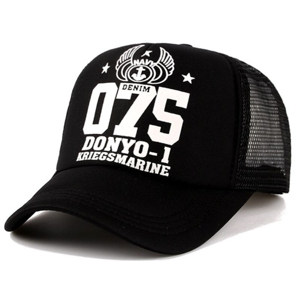 Czapka z daszkiem typu trucker T103 czarny