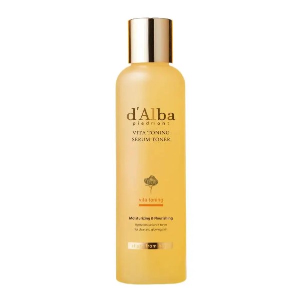 d’Alba Toner 180 ml Hydraterende Ansigtstoner til Ren Hud Vitamin Serum Daglig Pleje 1