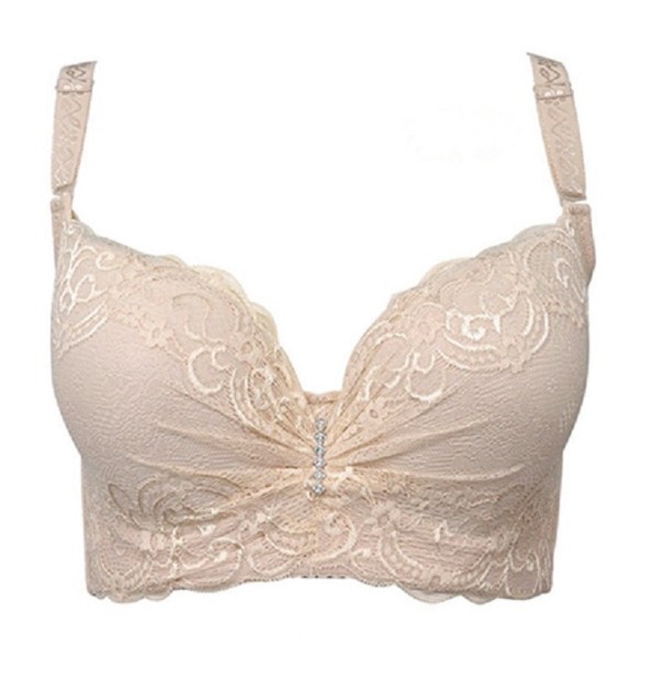 Dam-bh med strass J2339 khaki 95C