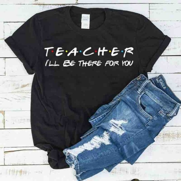 Dam T-shirt för lärare