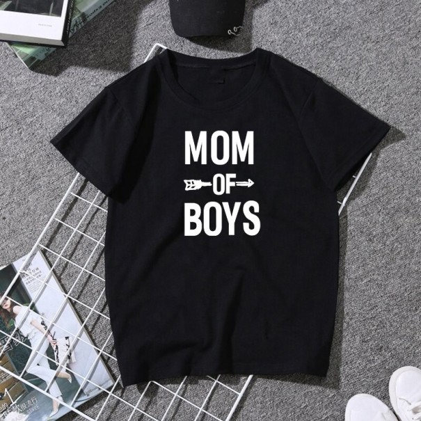Dam T-shirt för mammor vit XS