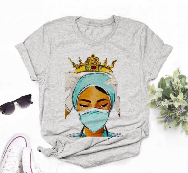 Dam T-shirt för sjuksköterskor A1273 XXS 6