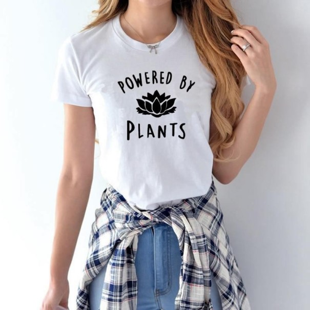 Dam T-shirt för vegetarianer